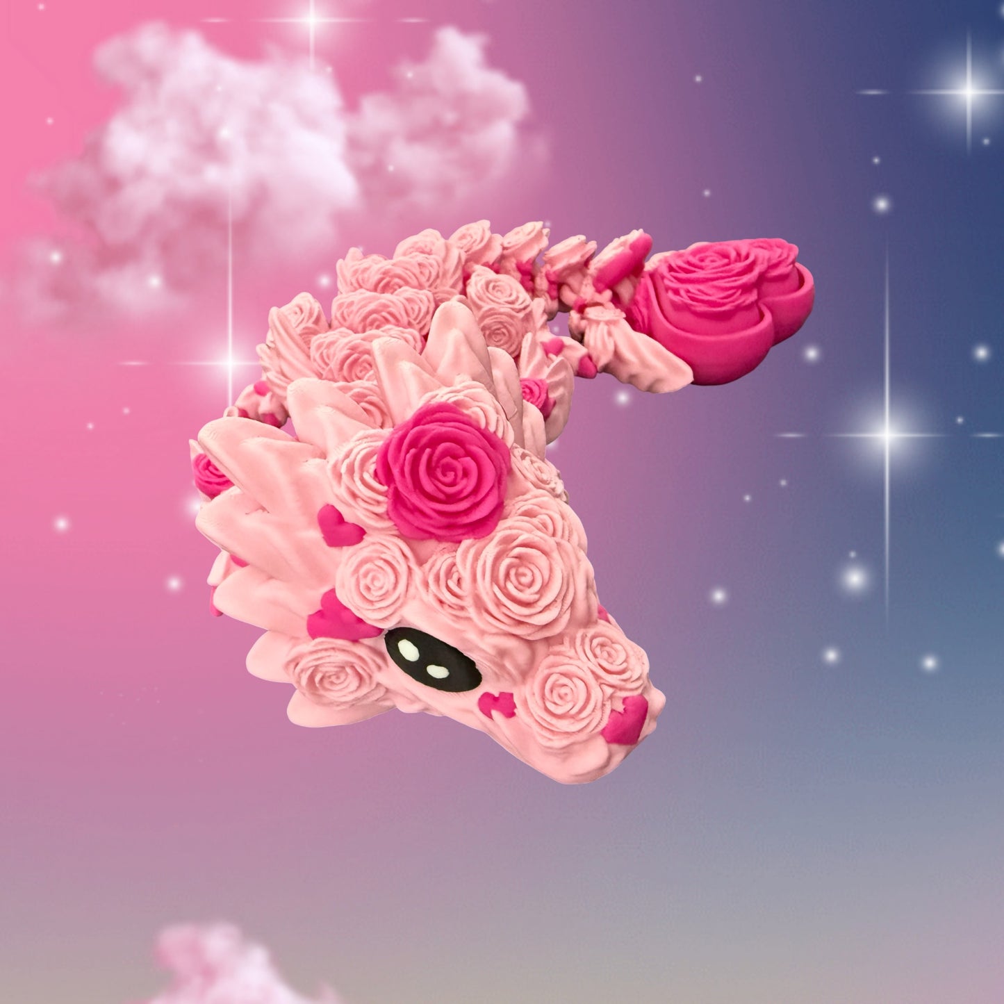 Rose Heart Dragon (With Clicker)