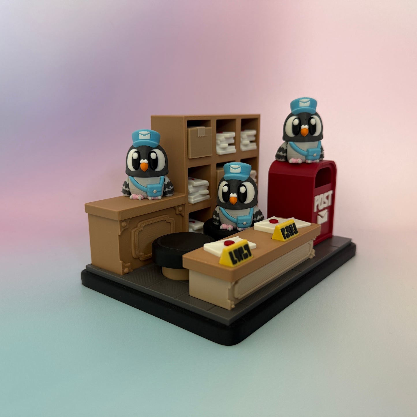 Pigeon Post Office Habitat