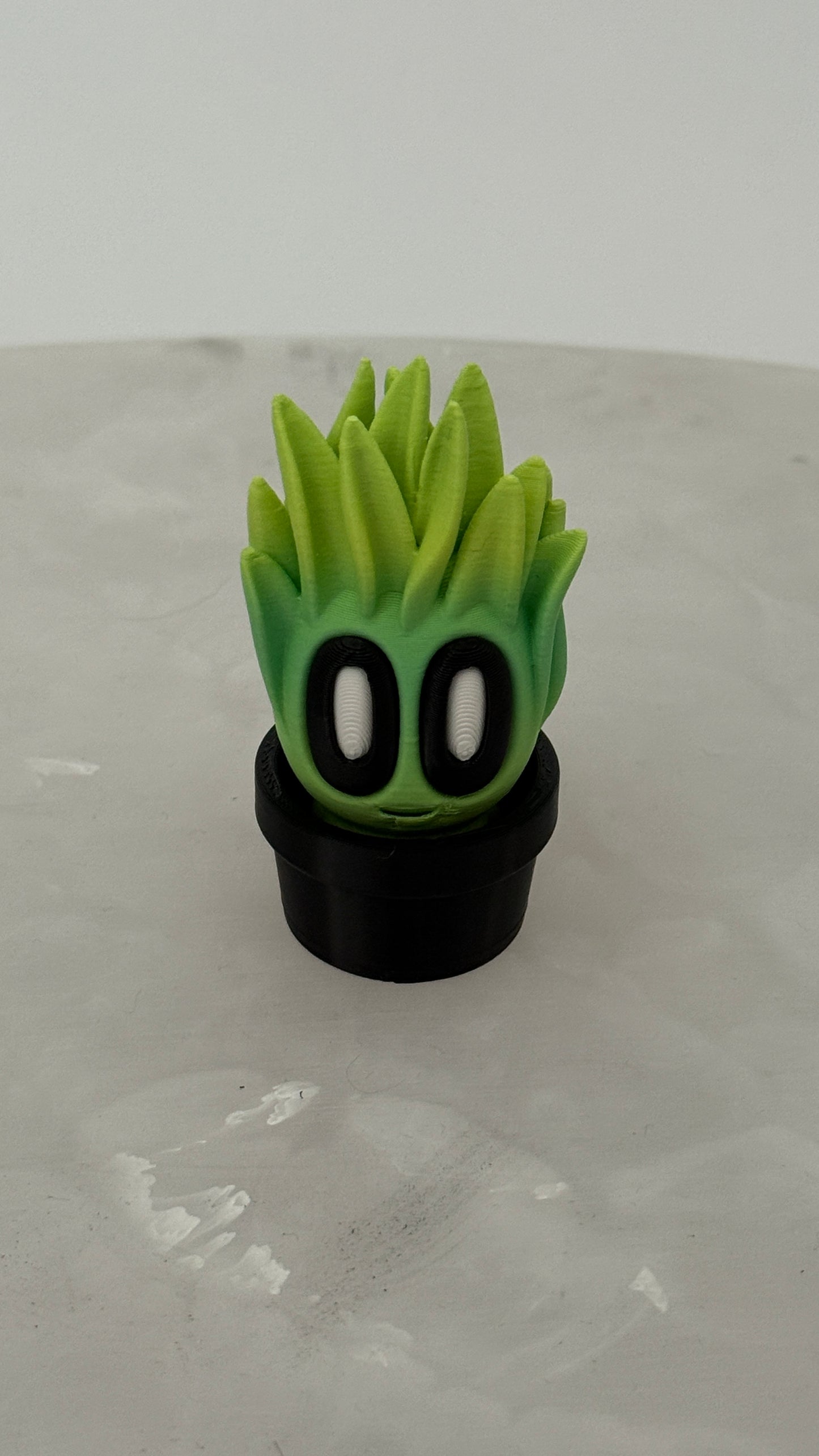 Blob Plant Figurines – Quirky Desk Companions & Plant Decor