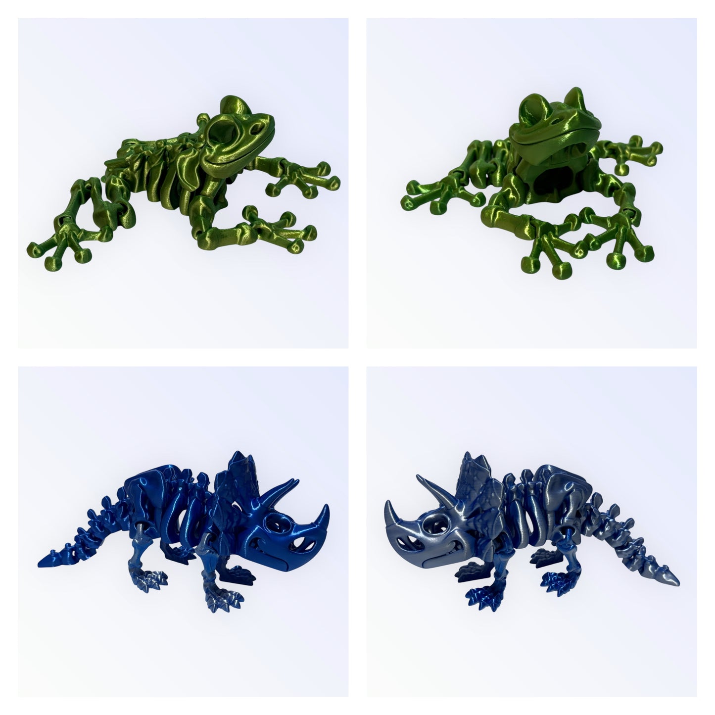 Unique 3D Printed Skeleton Animals β Dinosaurs, Sharks & More
