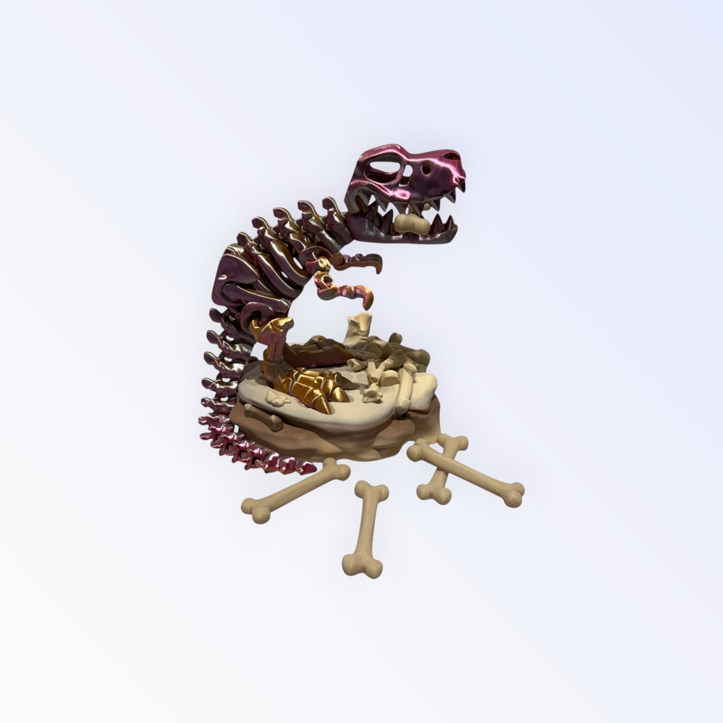 Unique 3D Printed Skeleton Animals β Dinosaurs, Sharks & More
