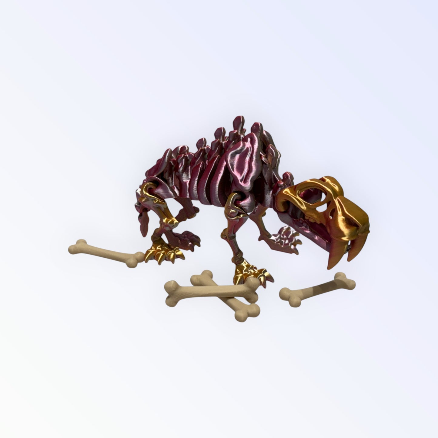 Unique 3D Printed Skeleton Animals β Dinosaurs, Sharks & More