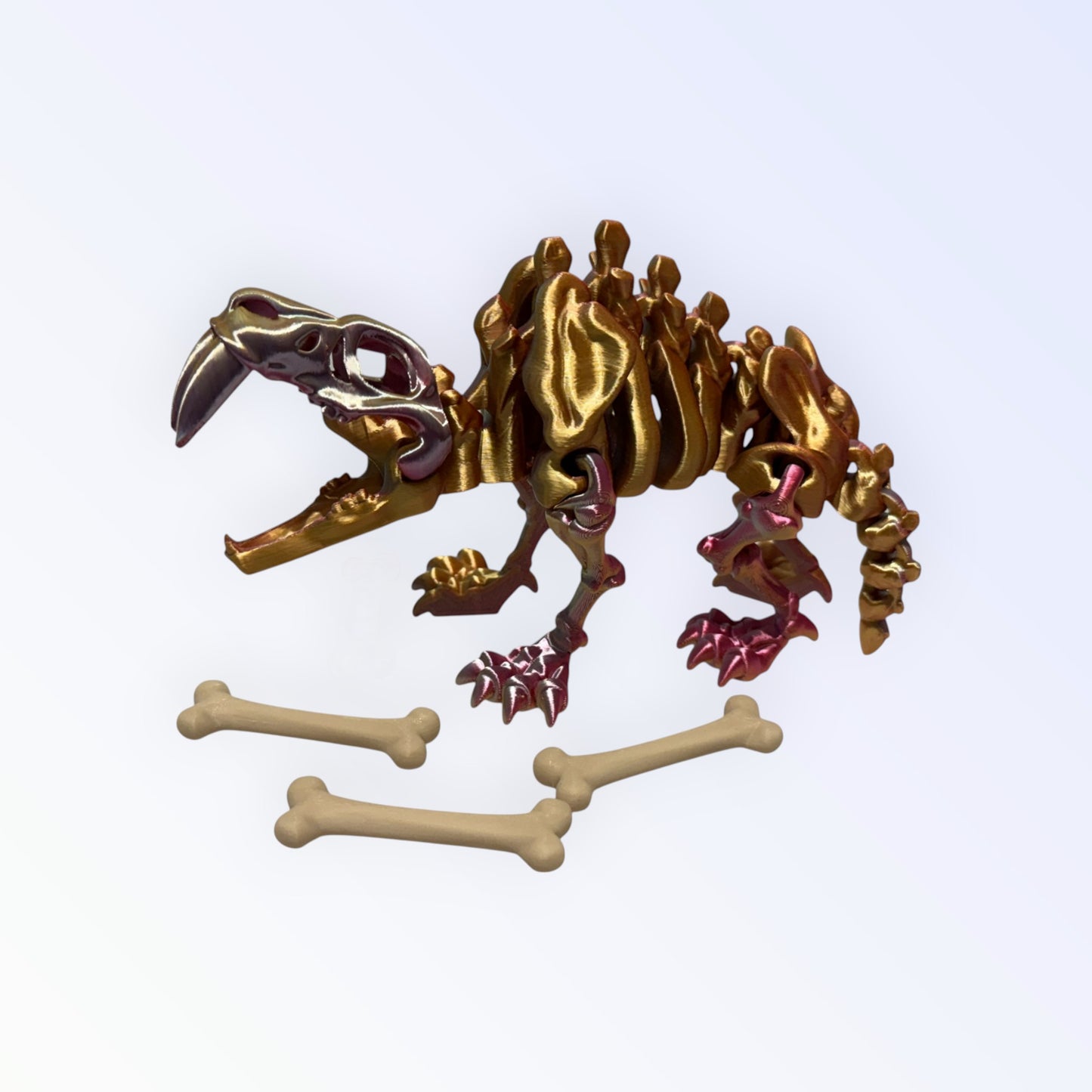 Unique 3D Printed Skeleton Animals β Dinosaurs, Sharks & More