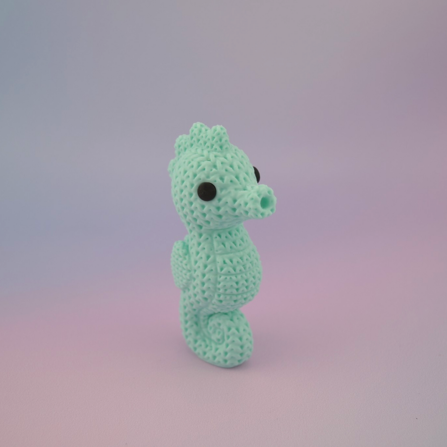 Knitted Seahorse