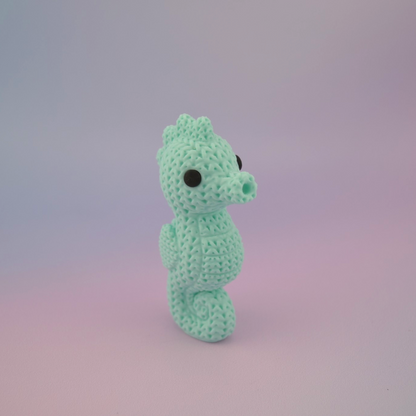 Knitted Seahorse