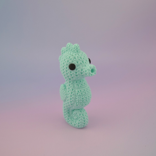 Knitted Seahorse