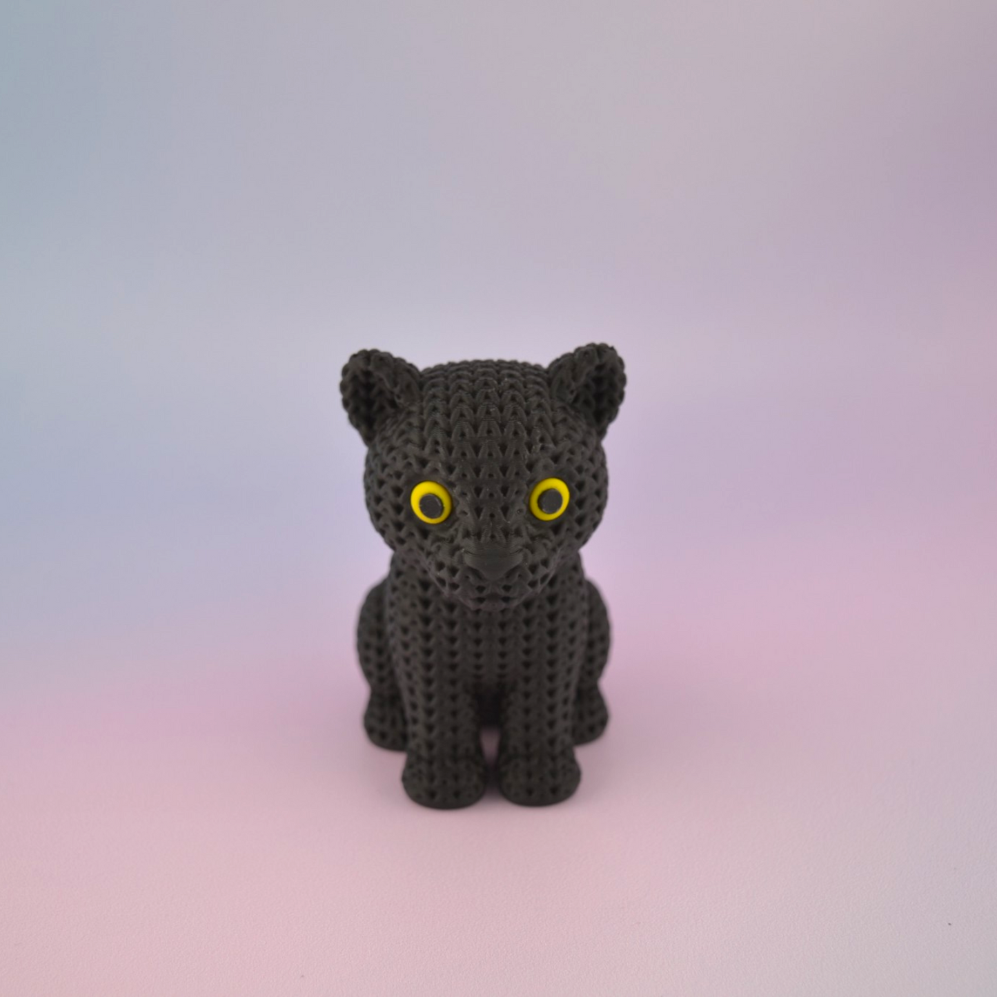 Knitted Panther