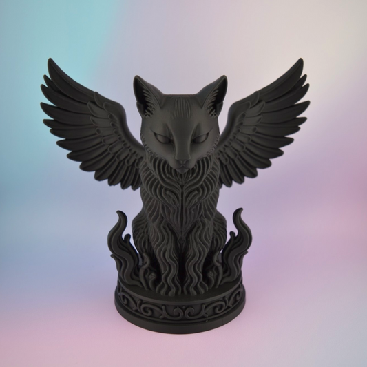 Winged Cat Guardian