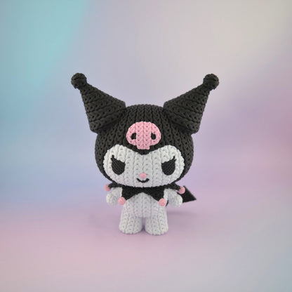 Knitted Kuromi