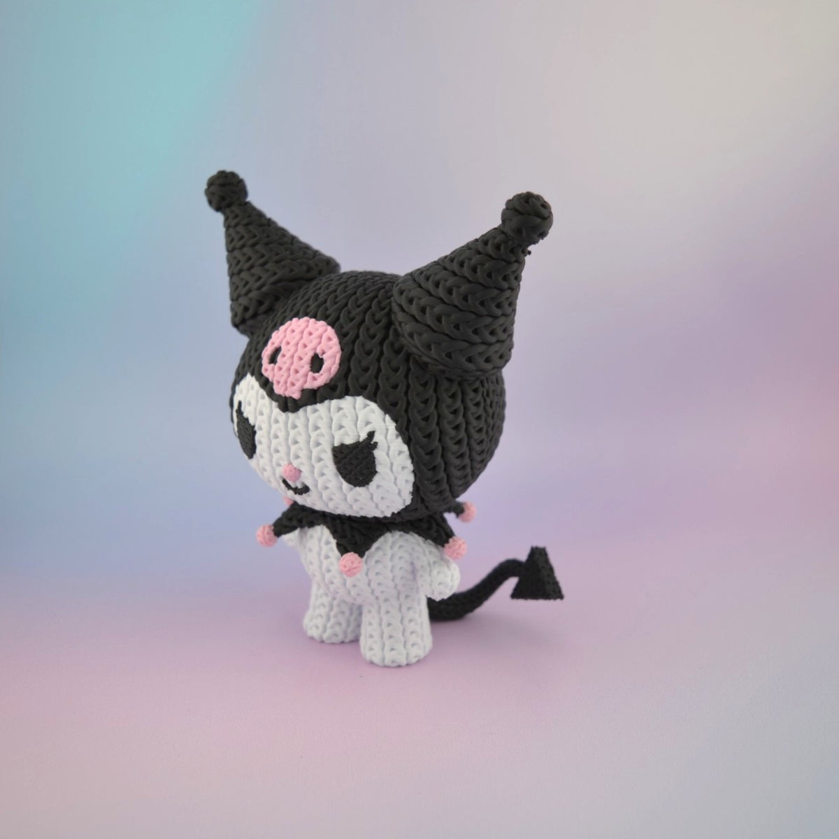 Knitted Kuromi