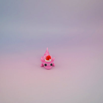 Teeny Tiny Christmas Axolotl