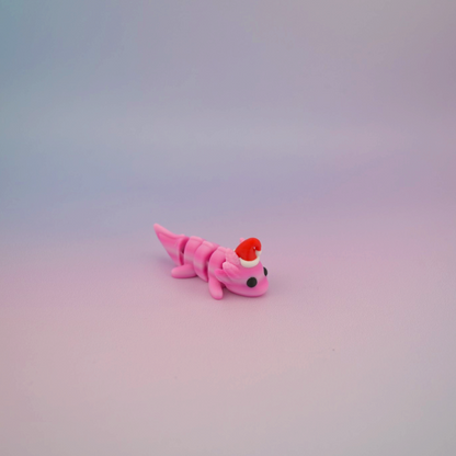 Teeny Tiny Christmas Axolotl