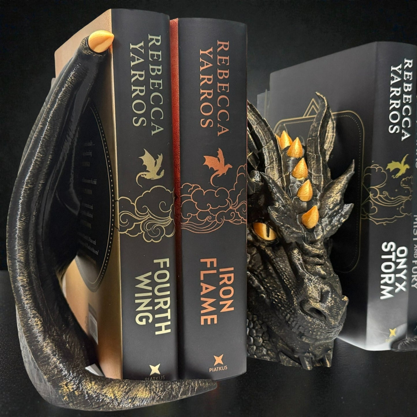 Epic Dragon Bookends