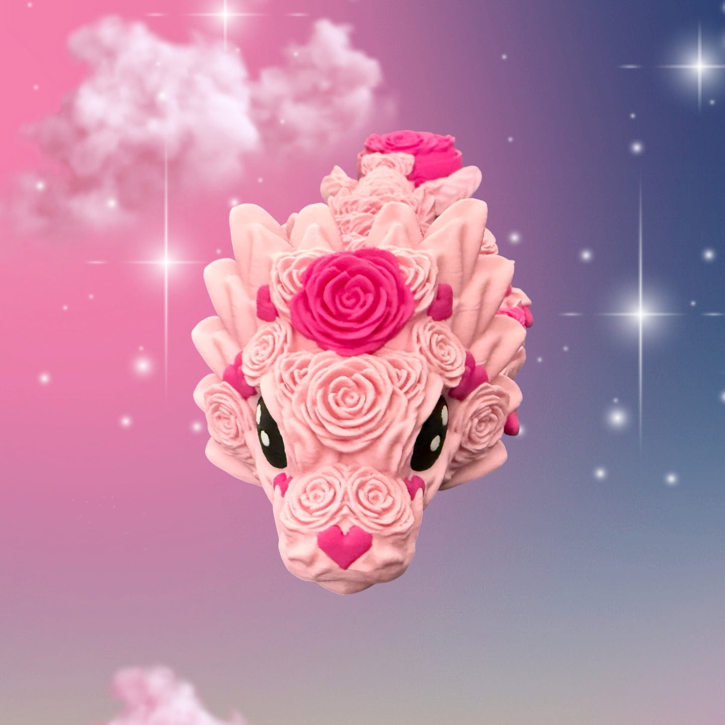 Rose Heart Dragon (With Clicker)