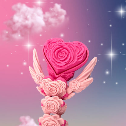 Rose Heart Dragon (With Clicker)