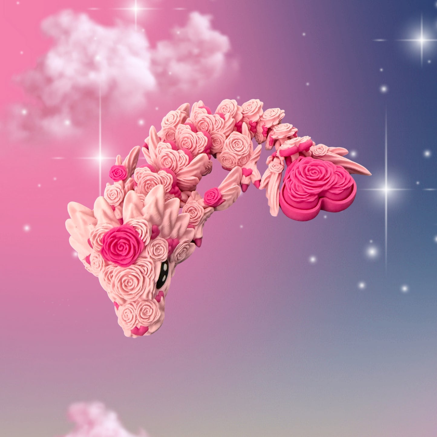 Rose Heart Dragon (With Clicker)
