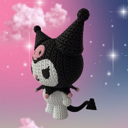 Knitted Kuromi