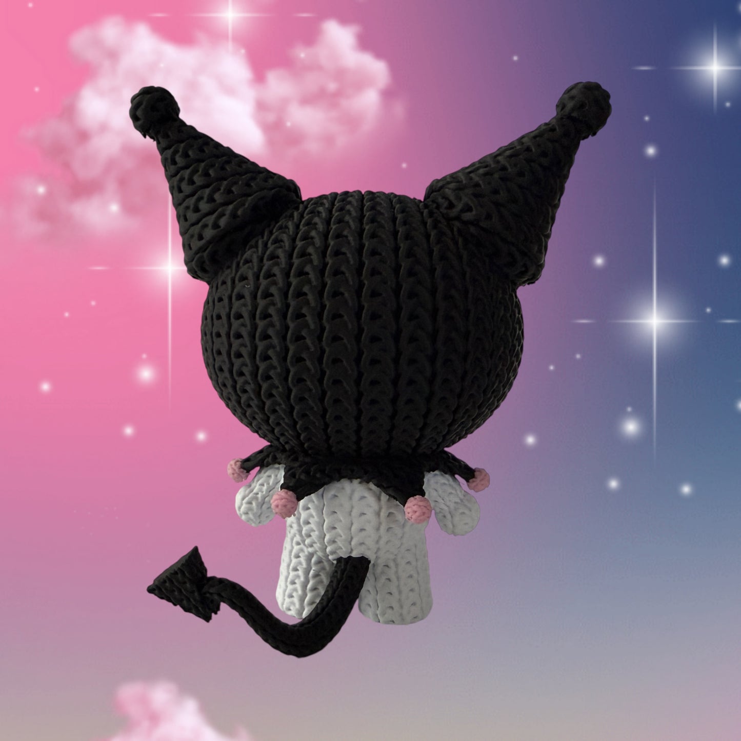 Knitted Kuromi
