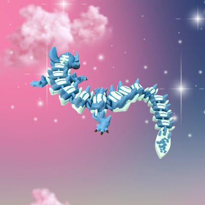Blue Alien Dragon