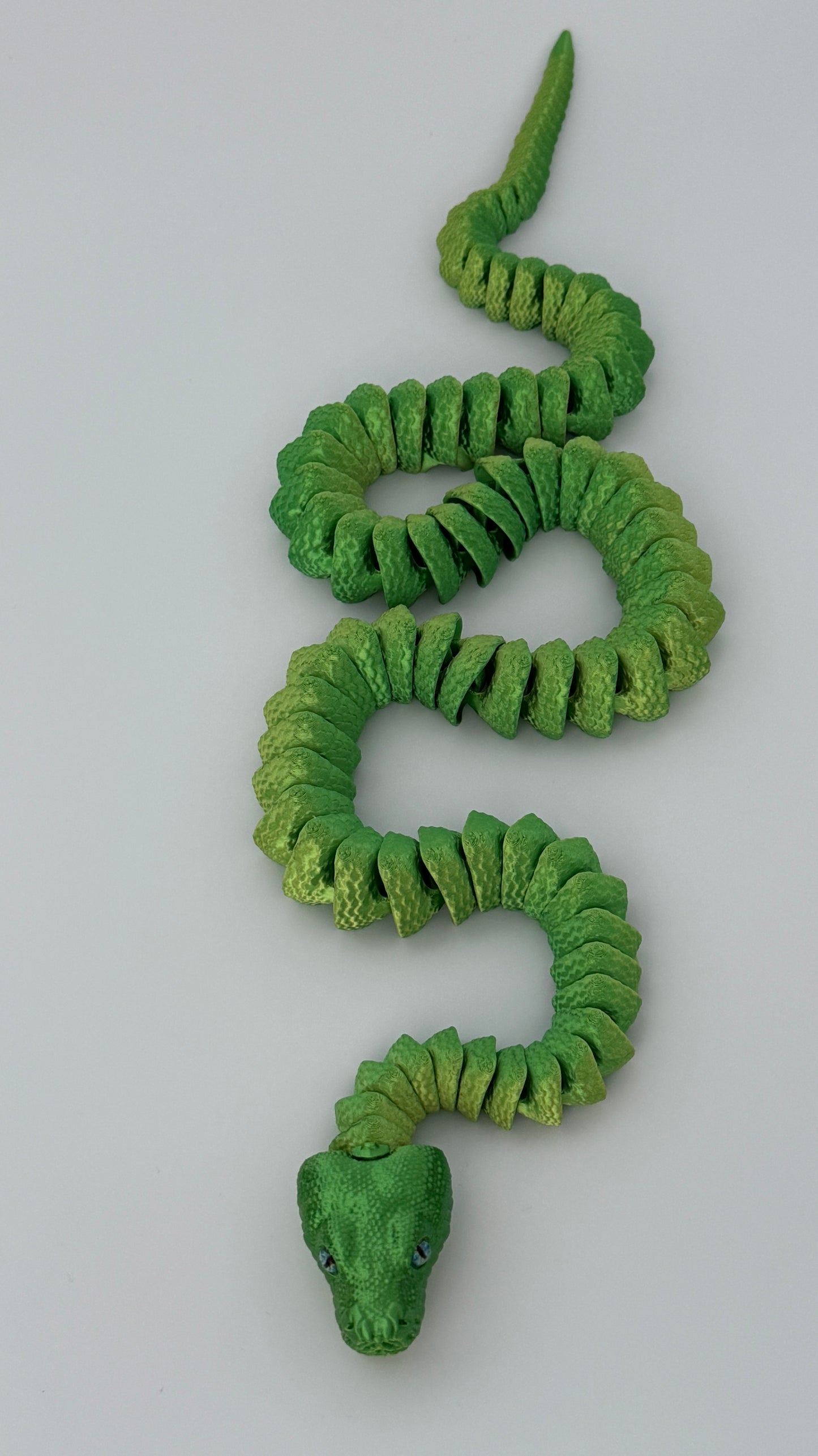 Articulated Green Tree Python