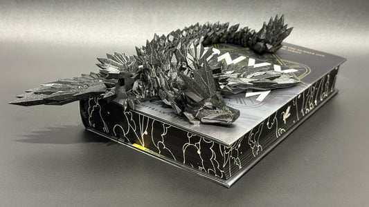 Fantasy Crystal Dragon – 3D Printed Winged Toy | Articulated Mythical Creature | Dragon Gift for Collectors