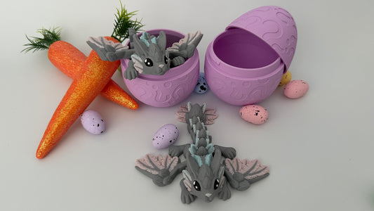 Bunny Dragon With Egg