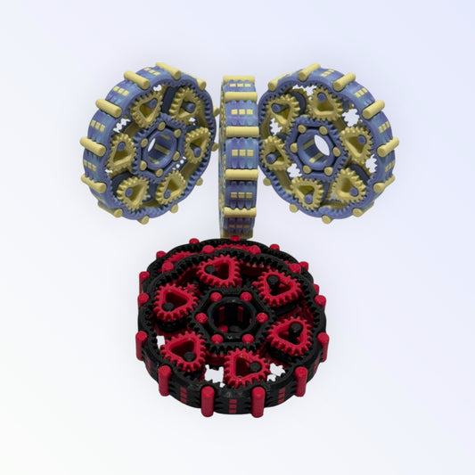 Premium Textured Fidget Spinner for Stress Relief, Focus & Anxiety | Durable & Portable