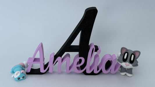 Decorative Letter & Name